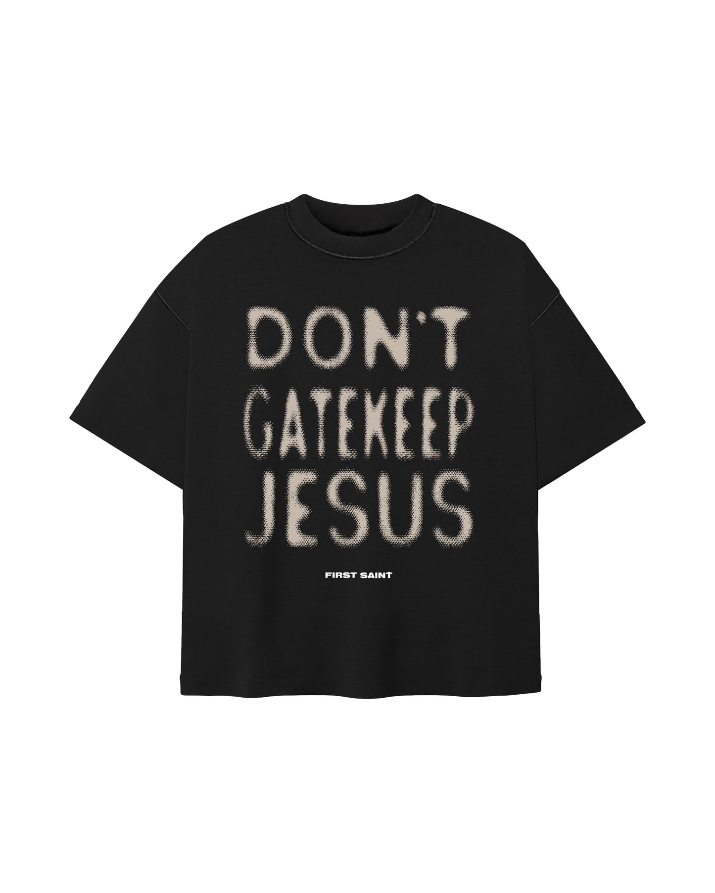 Don't Gatekeep Jesus Boxy Tee